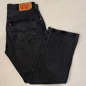 Levi's Black Men's Straight Jeans